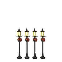 Lantaarn 4 stuks battery operated l2xb1,5xh10cm - Luville