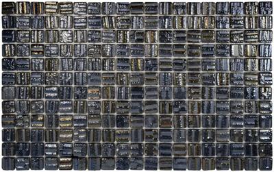 The Mosaic Factory Amsterdam Mozaiek Tegel Vierkant - Black Pearl