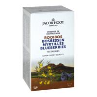Jacob Hooy Rooibosthee bosbessen 40 Zakjes