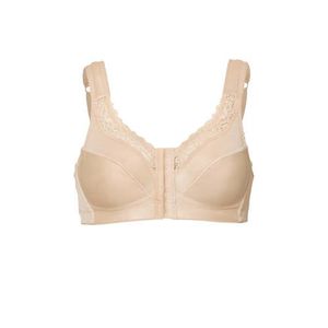Swegmark bh zonder beugel Maj met voorsluiting lichtbeige