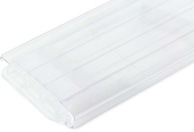 AQS Polycarbonaat zwembad lamellen- per m2 - Transparant