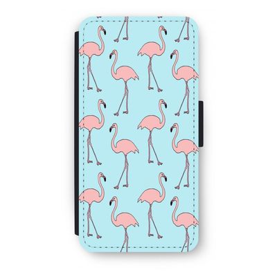 Anything Flamingoes: iPhone 7 Plus Flip Hoesje