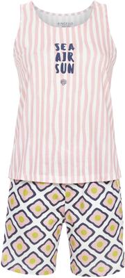 Katoenen shortama zomer Ringella