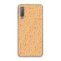 Camouflage: Samsung Galaxy A7 (2018) Transparant Hoesje