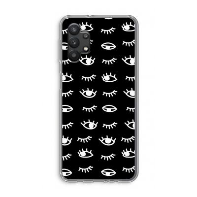 Eye pattern #3: Samsung Galaxy A32 5G Transparant Hoesje