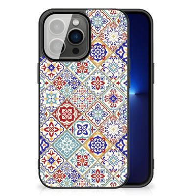 iPhone 13 Pro Marmeren Print Telefoonhoesje Tiles Color