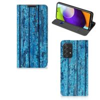 Samsung Galaxy A52 Book | Wallet Case | Wood Blue