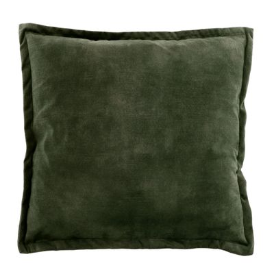 Kussen basics winter green
