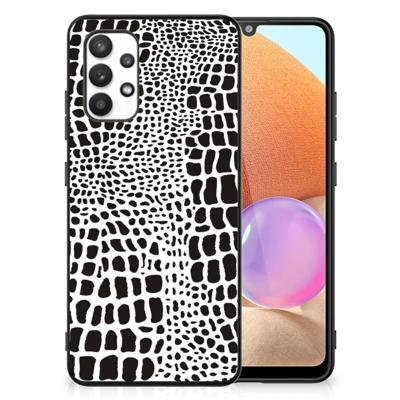Samsung Galaxy A32 4G | A32 5G Enterprise Editie Dierenprint Telefoonhoesje Slangenprint