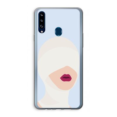 Incognito: Samsung Galaxy A20s Transparant Hoesje
