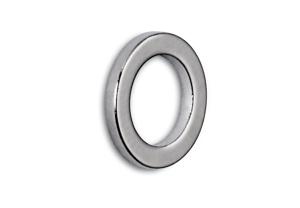 Maul Neodymium magneet (Ø x h) 12 mm x 1.5 mm ring Zilver 10 stuk(s) 6168396