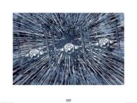 Kunstdruk Star Wars - Episode VII TIE Fighters 80x60cm