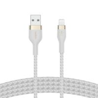 Kabel USB naar Lightning Belkin CAA010BT2MWH Wit 2 m