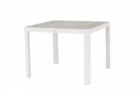 Trestino dining tuintafel gironde 100x100x74.5cm wit