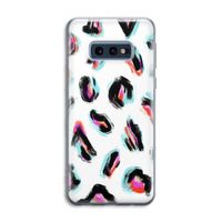 Cheetah color: Samsung Galaxy S10e Transparant Hoesje