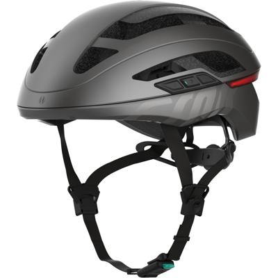 CRNK smart helm angler alpha metallic zwart m 55-58cm