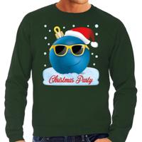 Foute Kerst trui - sweater - Christmas party - groen - voor heren - kerstkleding / kerst outfit