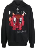 Philipp Plein hoodie à logo Monsters imprimé - Noir - thumbnail