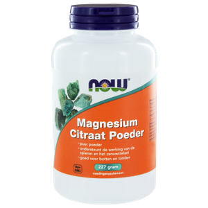 NOW Magnesium Citraat Poeder