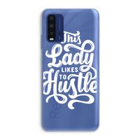 Hustle Lady: Xiaomi Redmi 9T Transparant Hoesje Hustle Lady: Xiaomi Redmi 9T Transparant Hoesje