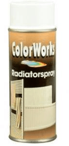 colorworks radiatorlak zijdeglans wit 918588 400 ml