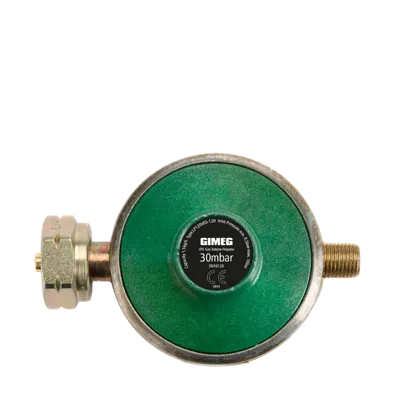 Gimeg Universele Gasdrukregelaar 1/4 Inch Links 30Mbar