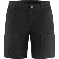 Fjallraven Abisko Hybrid Trail Kortebroek Dames Black 38