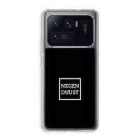 Negenduust black: Xiaomi Mi 11 Ultra Transparant Hoesje