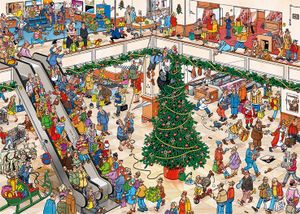 Jumbo legpuzzel Jan van Haasteren Kerstkoopjes & Black Friday
