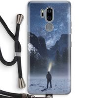 Wanderlust: LG G7 Thinq Transparant Hoesje met koord