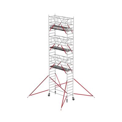 Altrex RS TOWER 51 PLUS rolsteiger | 9.20 m | 0.90 m | 2.45 m houten | Safe-Quick + schoren - TX515111