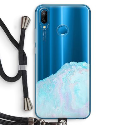 Fantasie pastel: Huawei P20 Lite Transparant Hoesje met koord