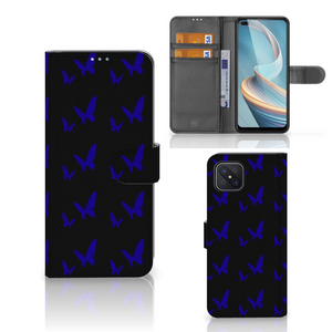 OPPO Reno4 Z Telefoon Hoesje Vlinder Patroon