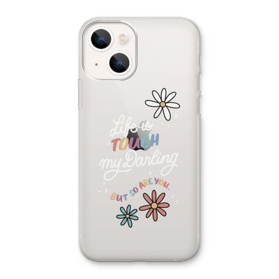 Tough Life: iPhone 13 Transparant Hoesje