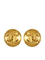 CHANEL Pre-Owned boucles d'oreilles à clip (années 1990)