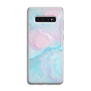 Fantasie pastel: Samsung Galaxy S10 4G Transparant Hoesje
