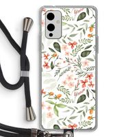 Sweet little flowers: OnePlus 9 Transparant Hoesje met koord