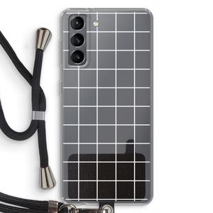 Rooster 2: Samsung Galaxy S21 Transparant Hoesje met koord