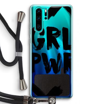 Girl Power #2: Huawei P30 Pro Transparant Hoesje met koord