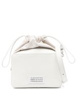 Maison Margiela sac à bandoulière à logo appliqué - Blanc