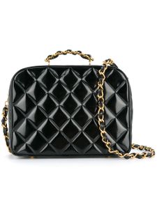 CHANEL Pre-Owned sac à main à design matelassé - Noir