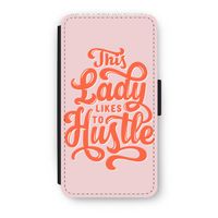 Hustle Lady: iPhone XS Flip Hoesje