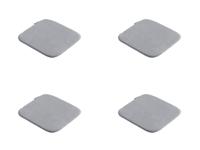 Modern dining kussen ca. 40x40 cm Panama light grey (4 stuks) Madison - Madison