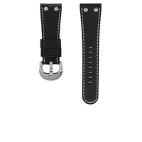 Horlogeband TW Steel TWB73 Leder Zwart 26mm - thumbnail