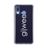 Gijweet: Samsung Galaxy A40 Transparant Hoesje
