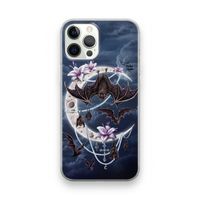 Vleermuizen Maan: iPhone 12 Pro Transparant Hoesje