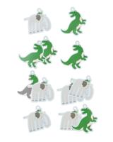 HEMA Cadeaulabels Feestbeesten - 12 Stuks