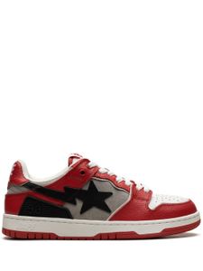 A BATHING APE® baskets SK8 - Rouge