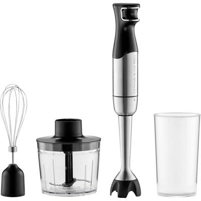 Trisa Dynamic Blade 1500 Staafmixer 1500 W Zwart, Zilver Trisa Dynamic Blade 1500 Staafmixer 1500 W Zwart, Zilver