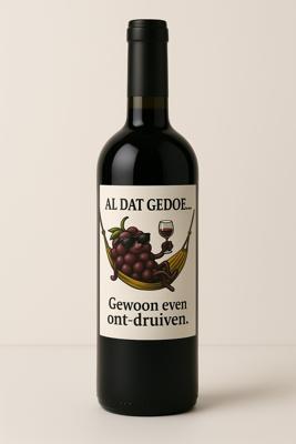 Gewoon even ont-druiven